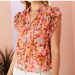 NWOT MARIE OLIVER WOMENS XS ELEGANT BLOUSE